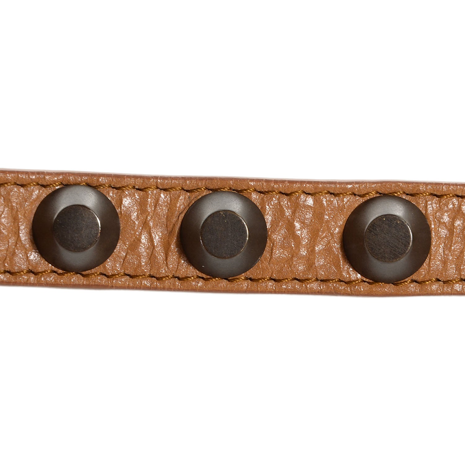 Balenciaga Agneau Arena Classic Hardware All Stud Bracelet Cumin Size Medium 4 of 8