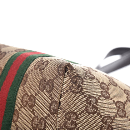 Gucci Monogram Medium Jolicoeur Tote Brown 13 of 15