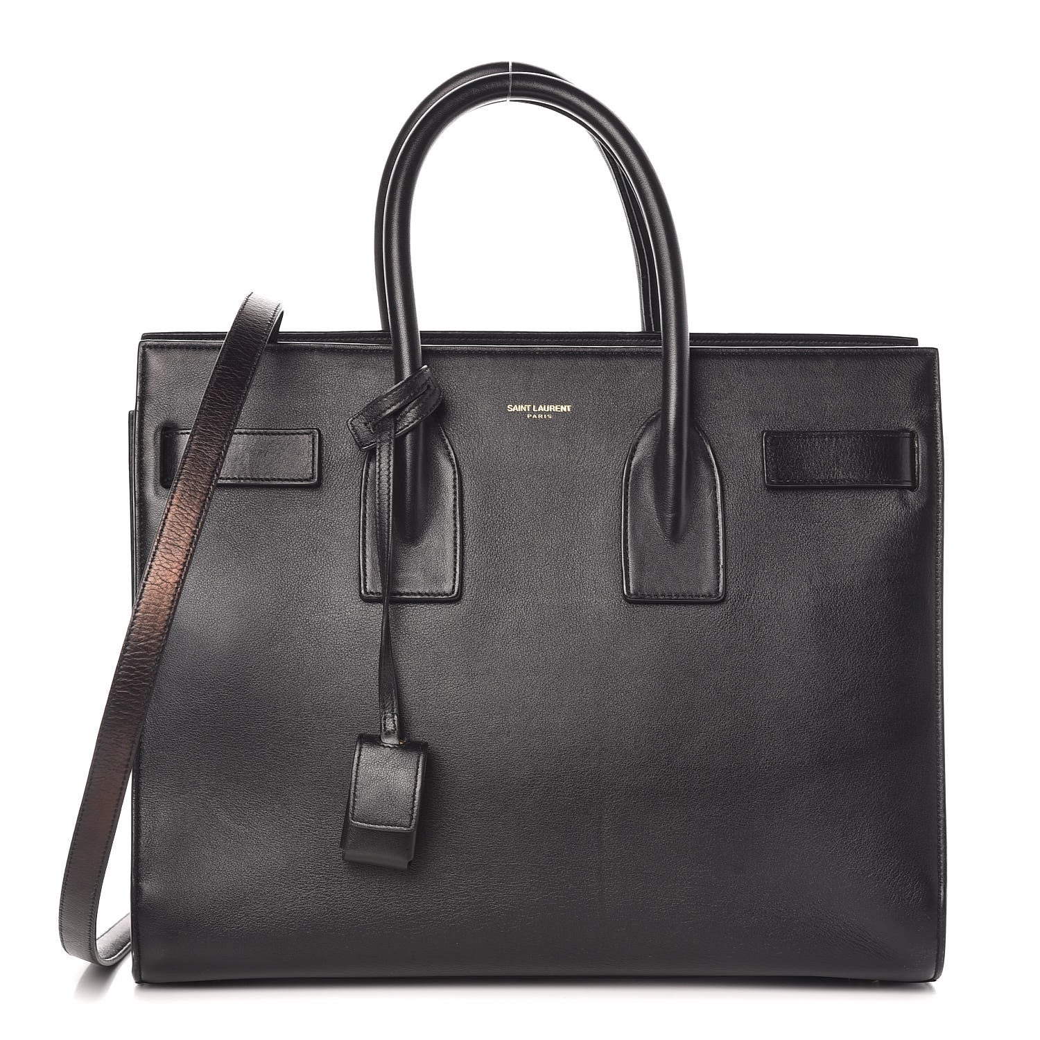 Saint Laurent Calfskin Small Sac De Jour Black 1 of 12