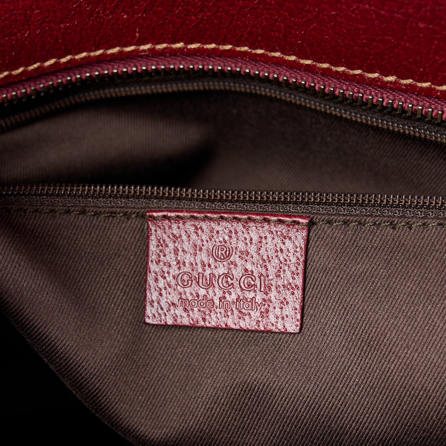 Monogram Shoulder Bag Red