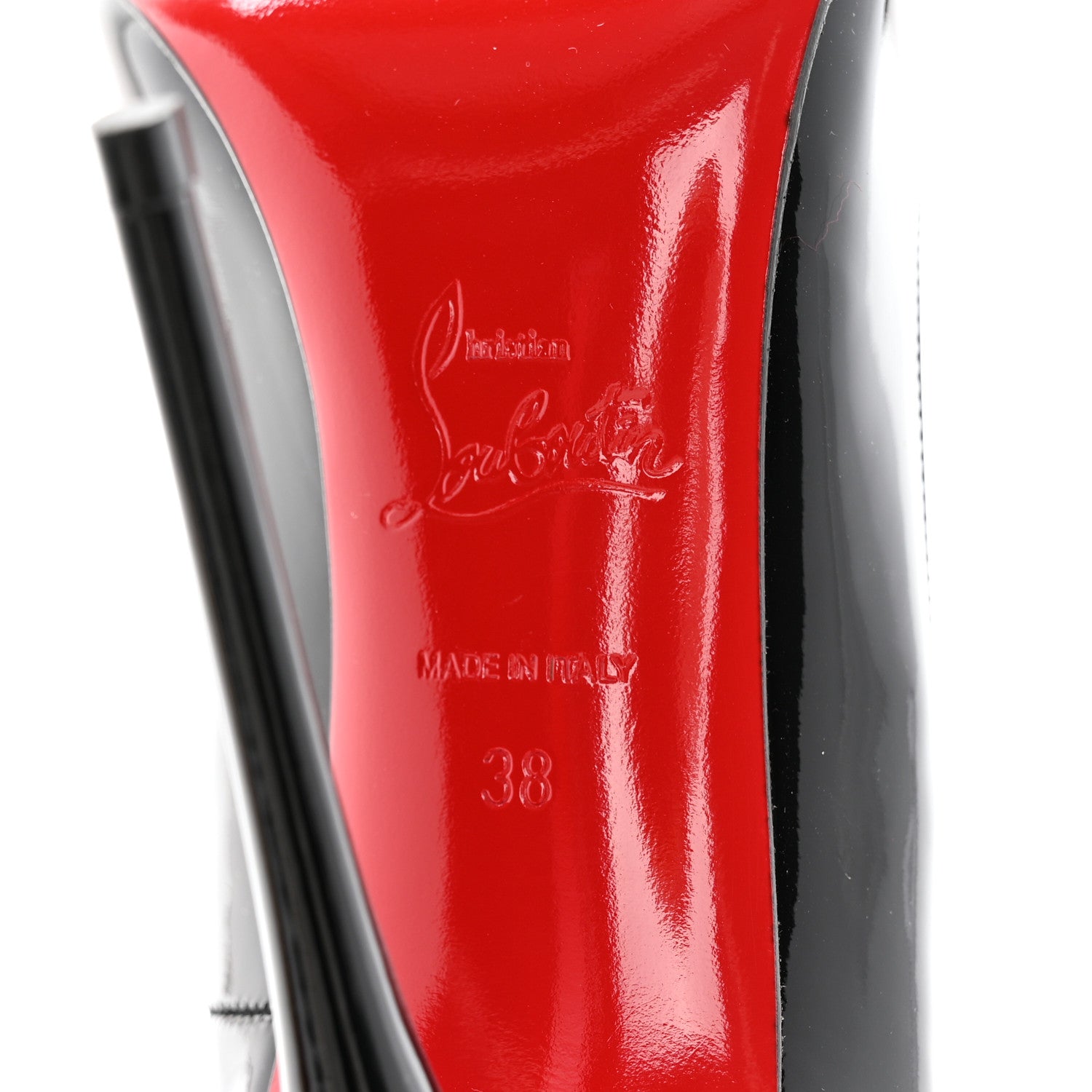 Christian Louboutin Patent So Kate 100 Pumps 38 Black 8 of 15