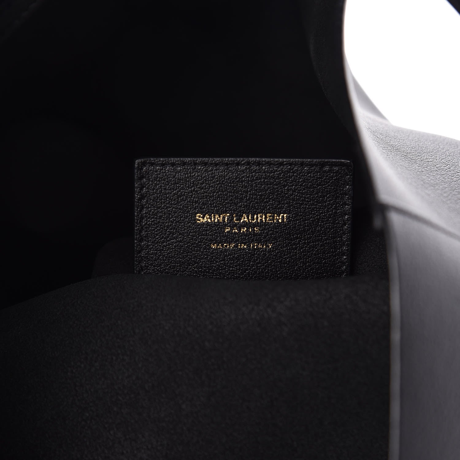 Saint Laurent Calfskin Medium Shopping Tote Black 7 of 13