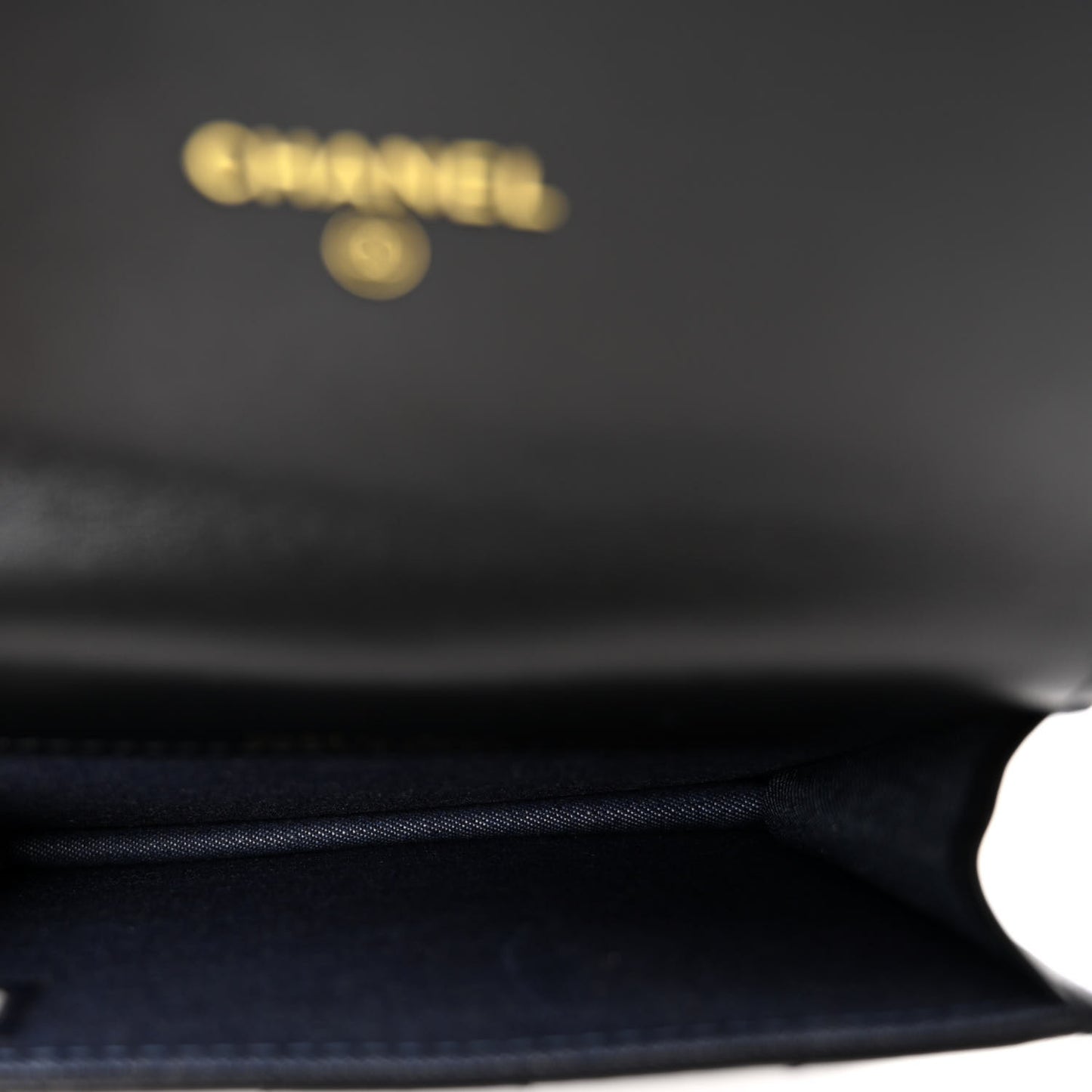 Lambskin Quilted Flap Chain Belt Bag Black