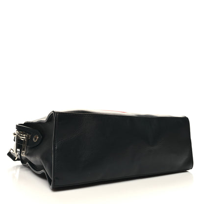Fendi Vitello Grace Vocabulary Lui Urban Briefcase Black 4 of 11