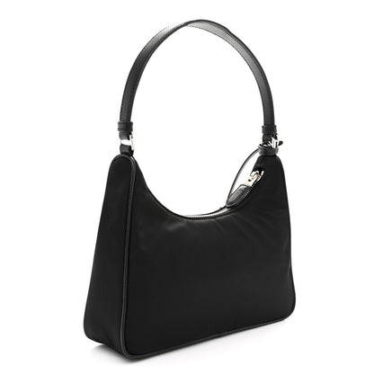 Prada Tessuto Nylon Saffiano Mini Re-Edition 2000 Bag Black 3 of 11