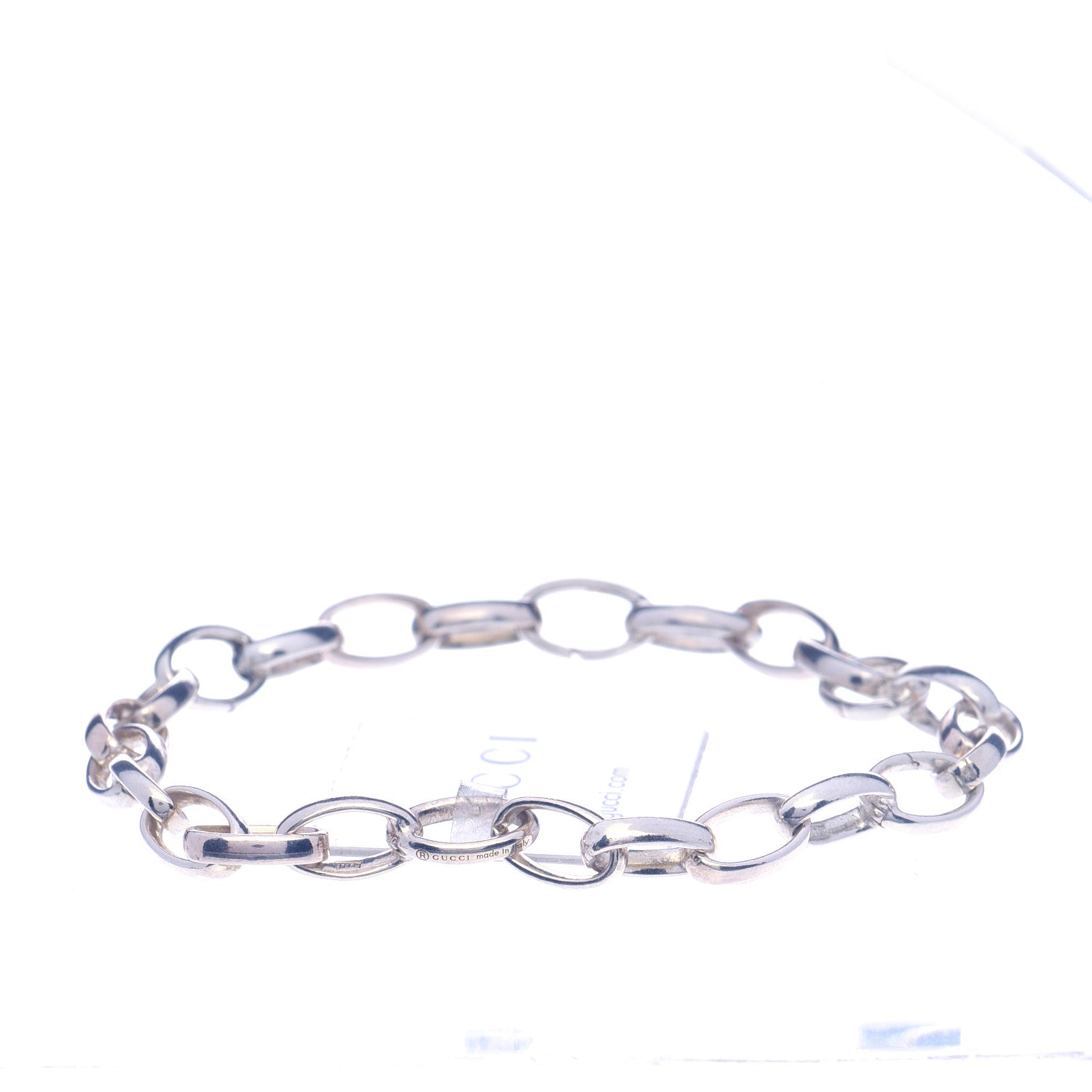 Gucci Sterling Silver Link Bracelet 3 of 5