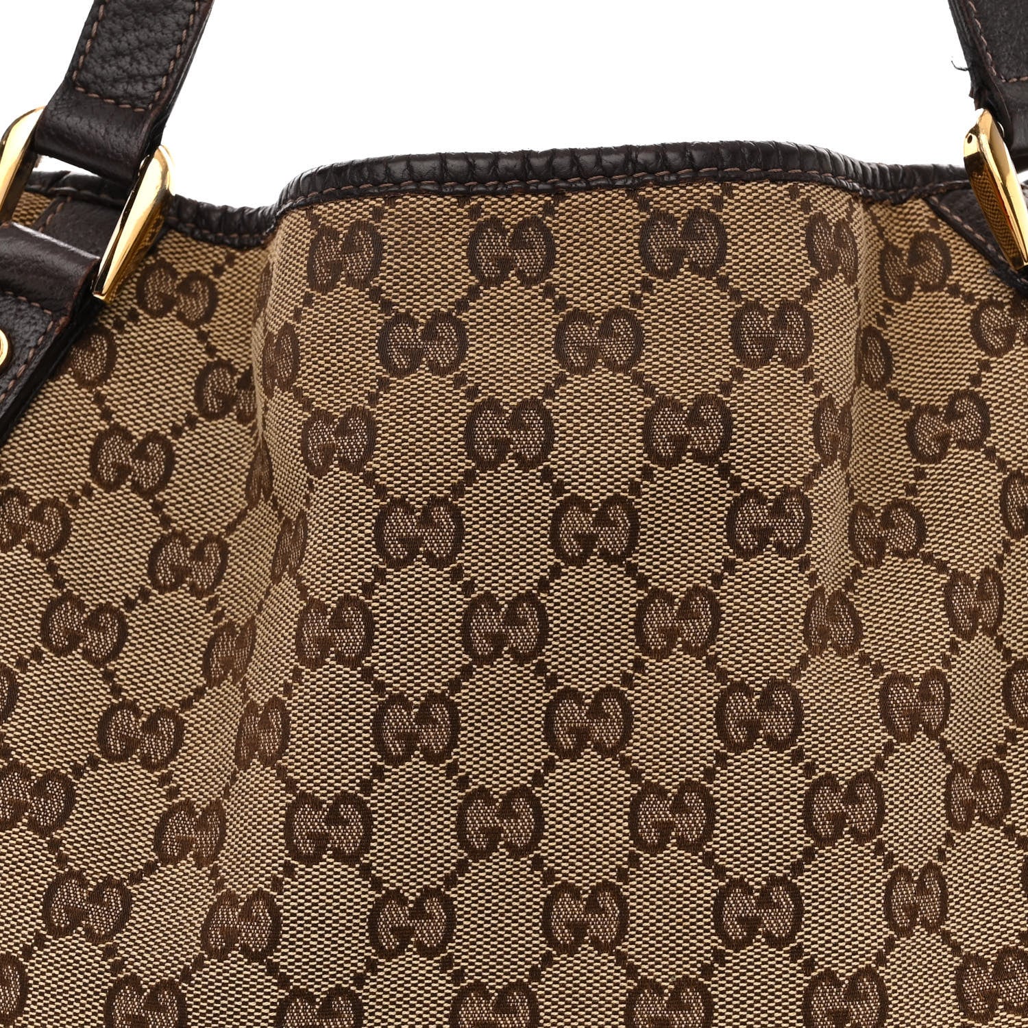 Gucci Monogram Medium Abbey Shoulder Bag Dark Brown 8 of 22