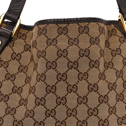 Gucci Monogram Medium Abbey Shoulder Bag Dark Brown 8 of 22
