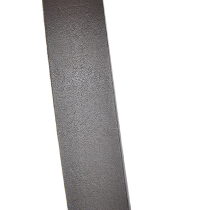 Louis Vuitton Metallic Calfskin Embossed 20MM LV Initiales Belt 80 32 Gold 5 of 12