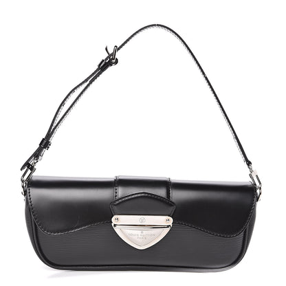 Louis Vuitton Epi Montaigne Clutch Black 1 of 10