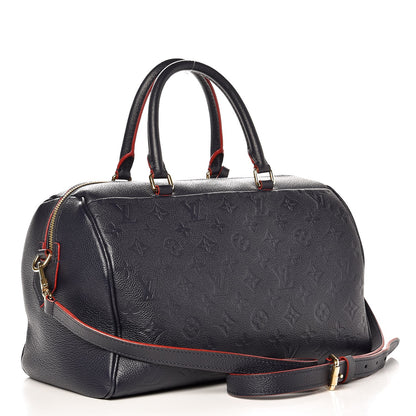 Louis Vuitton Empreinte Speedy Bandouliere 30 NM Marine Rouge 3 of 11
