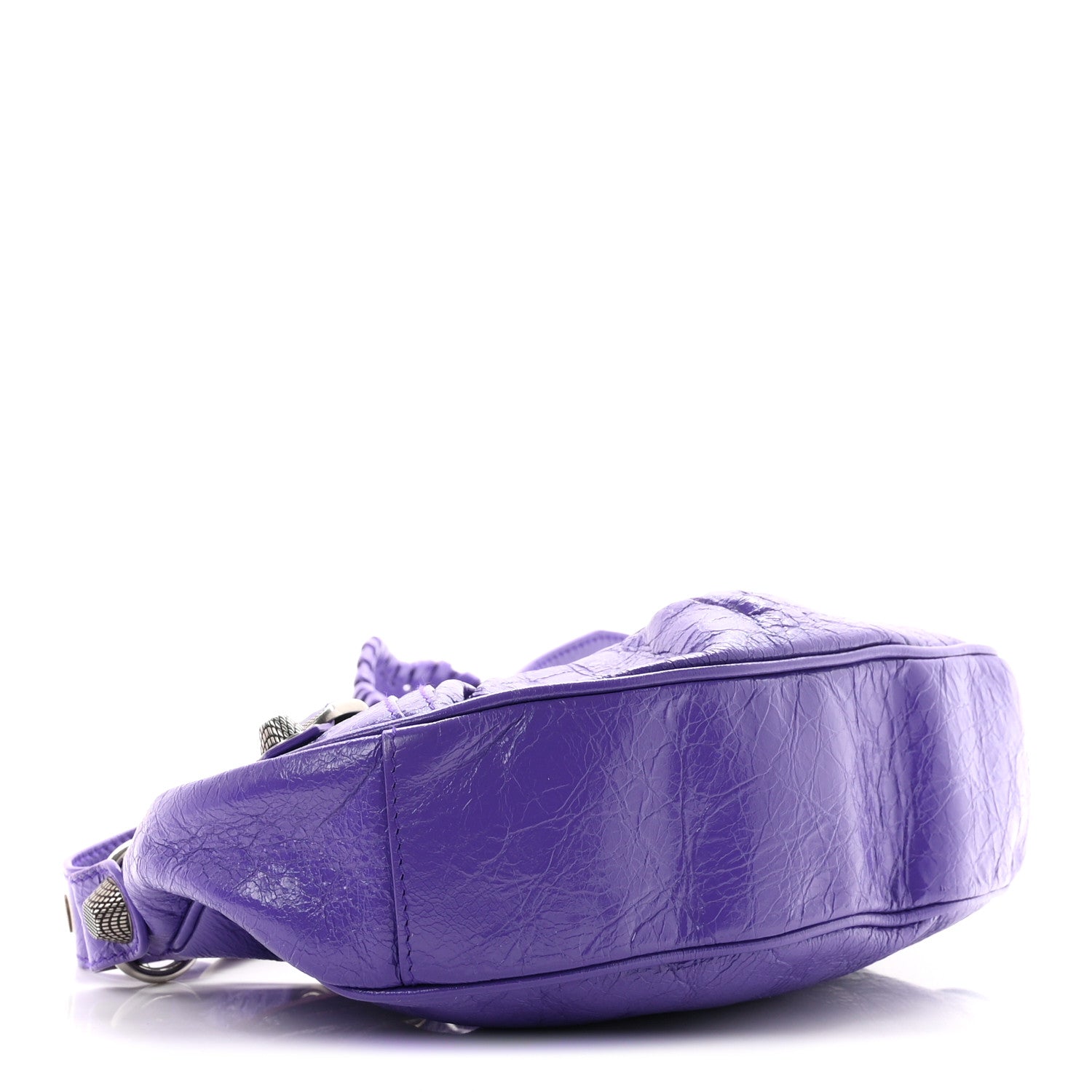 Balenciaga Agneau Arena Le Cagole Shoulder Bag XS Purple 5 of 11