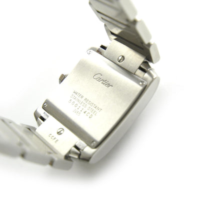 Cartier Stainless Steel 25mm Tank Francaise Quartz Watch 3 of 6