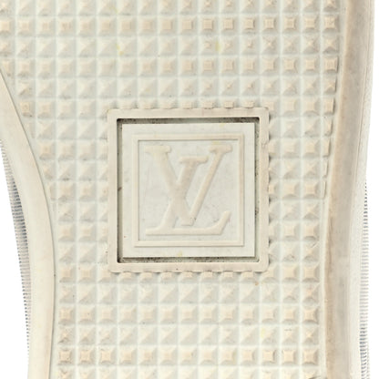Louis Vuitton Technical Fabric Calfskin Frontrow Sneakers 40 Pink 6 of 8