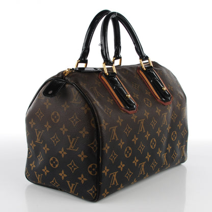 Louis Vuitton Monogram Mirage Speedy 30 Black 3 of 8
