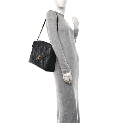 Chanel Caviar Envelope Large Camera Case Black 2 of 11