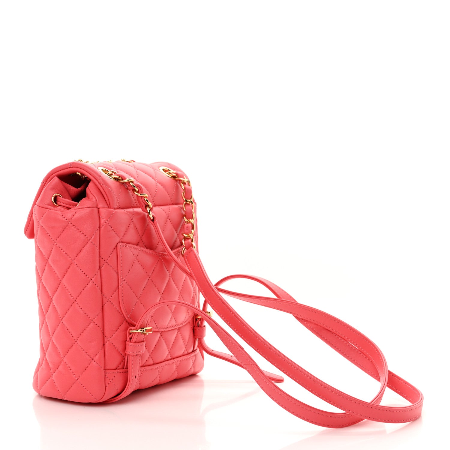 Chanel Caviar Quilted Mini Urban Spirit Backpack Pink 3 of 10