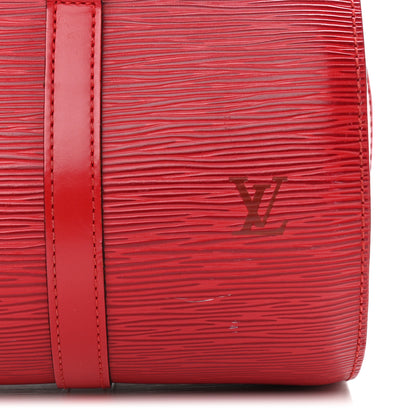 Louis Vuitton Epi Soufflot Castillan Red 8 of 13