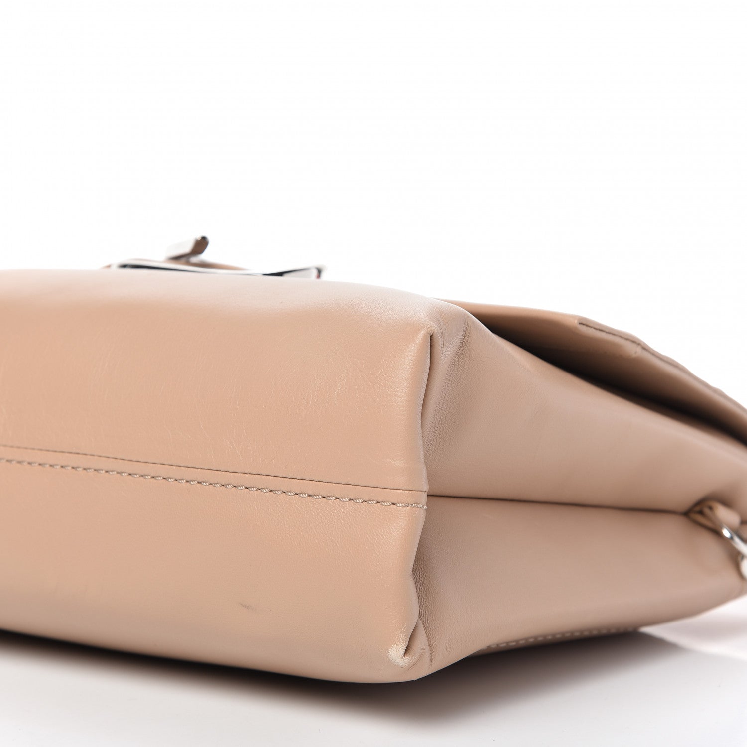 3.1 Phillip Lim Calfskin Oversized Alix Shoulder Bag Beige 13 of 19