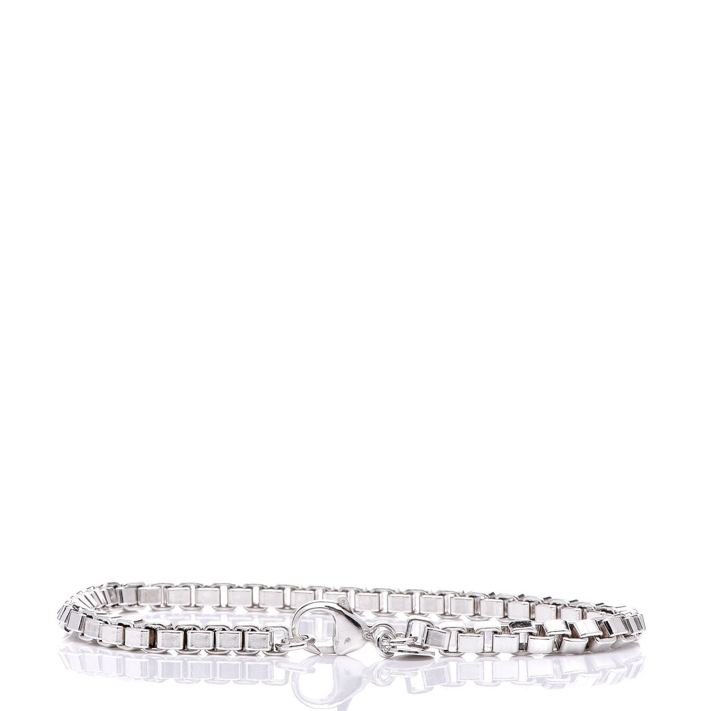 Sterling Silver 4mm Venetian Link Bracelet