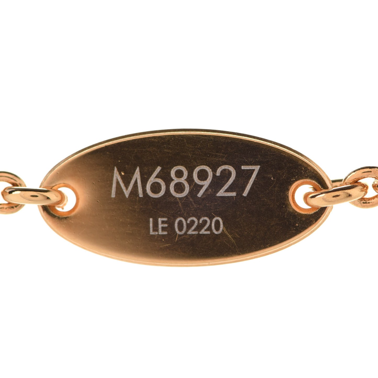Vuittonite Rat Necklace Gold