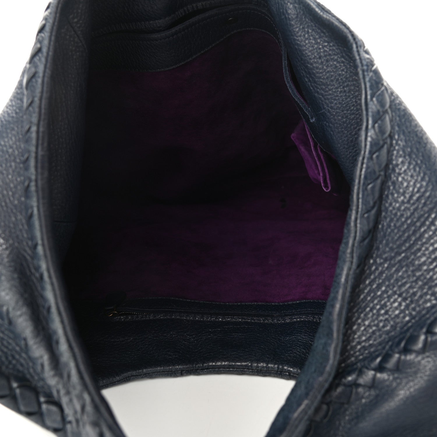 Bottega Veneta Cervo Deerskin Large Hobo China Blue 5 of 12