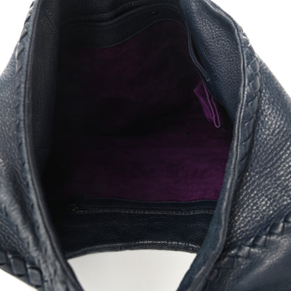 Bottega Veneta Cervo Deerskin Large Hobo China Blue 5 of 12