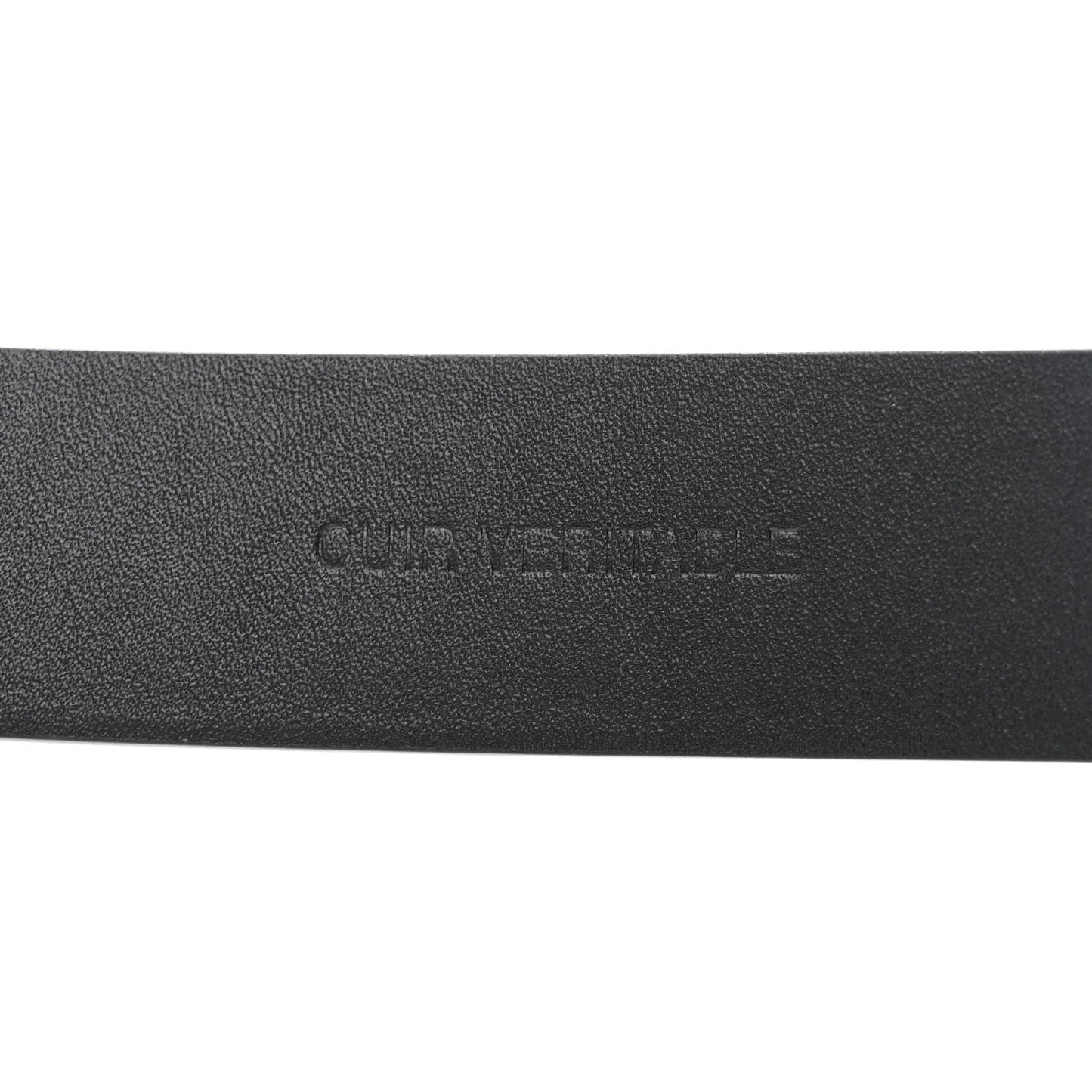 Calfskin Paris Button CC Belt 100 40 Black