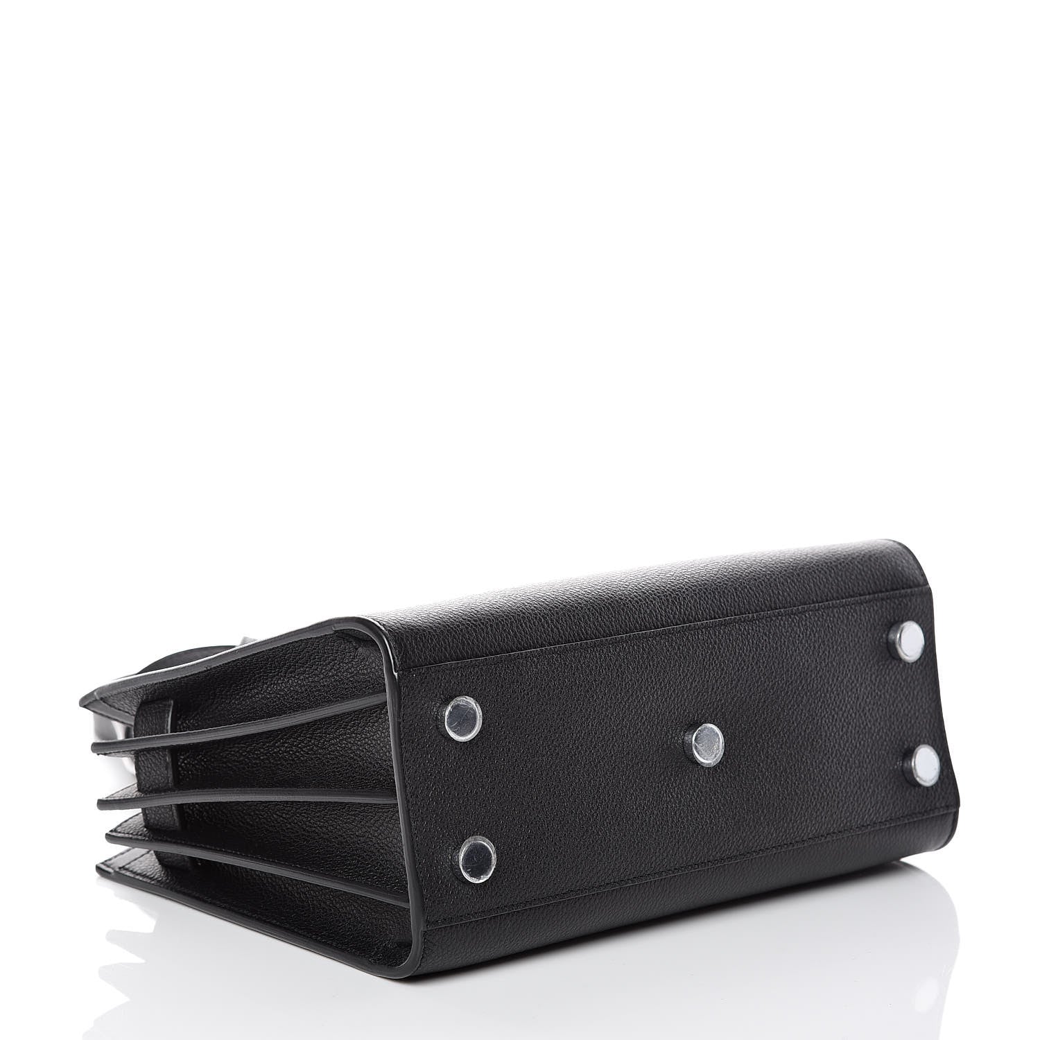 Saint Laurent Grained Calfskin Nano Sac De Jour Black 5 of 11