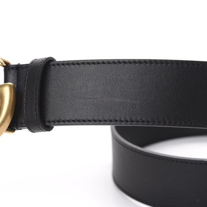 Gucci Calfskin Double G 40mm Belt 80 32 Black 5 of 6