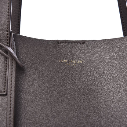 Saint Laurent Calfskin Large Shopping Tote Earth 12 of 15