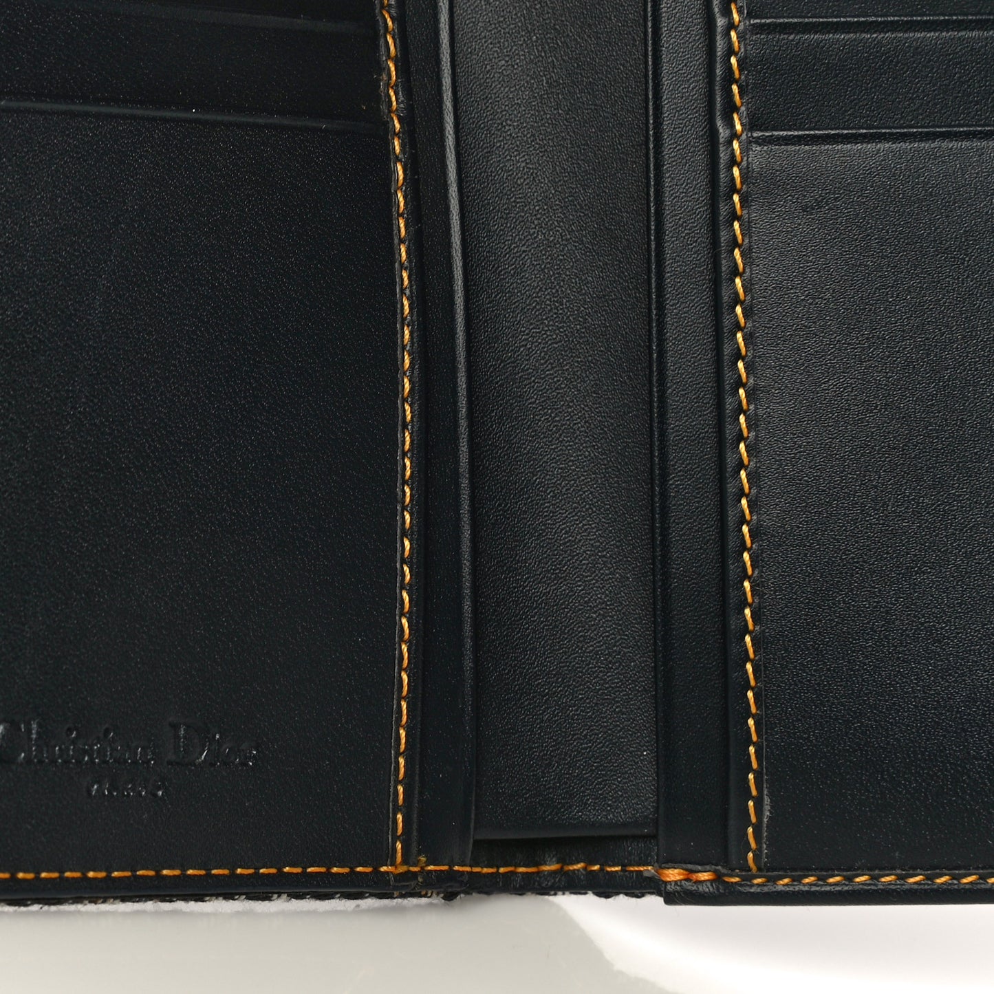 Monogram Saddle Wallet Navy