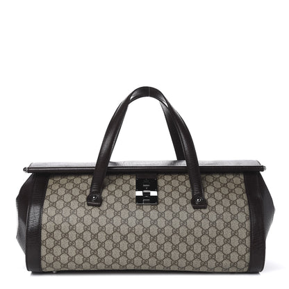 Gucci Monogram Bullet Travel Bag Dark Brown 1 of 12