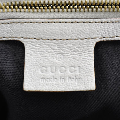 Gucci Leather Capri Bowler White 8 of 8