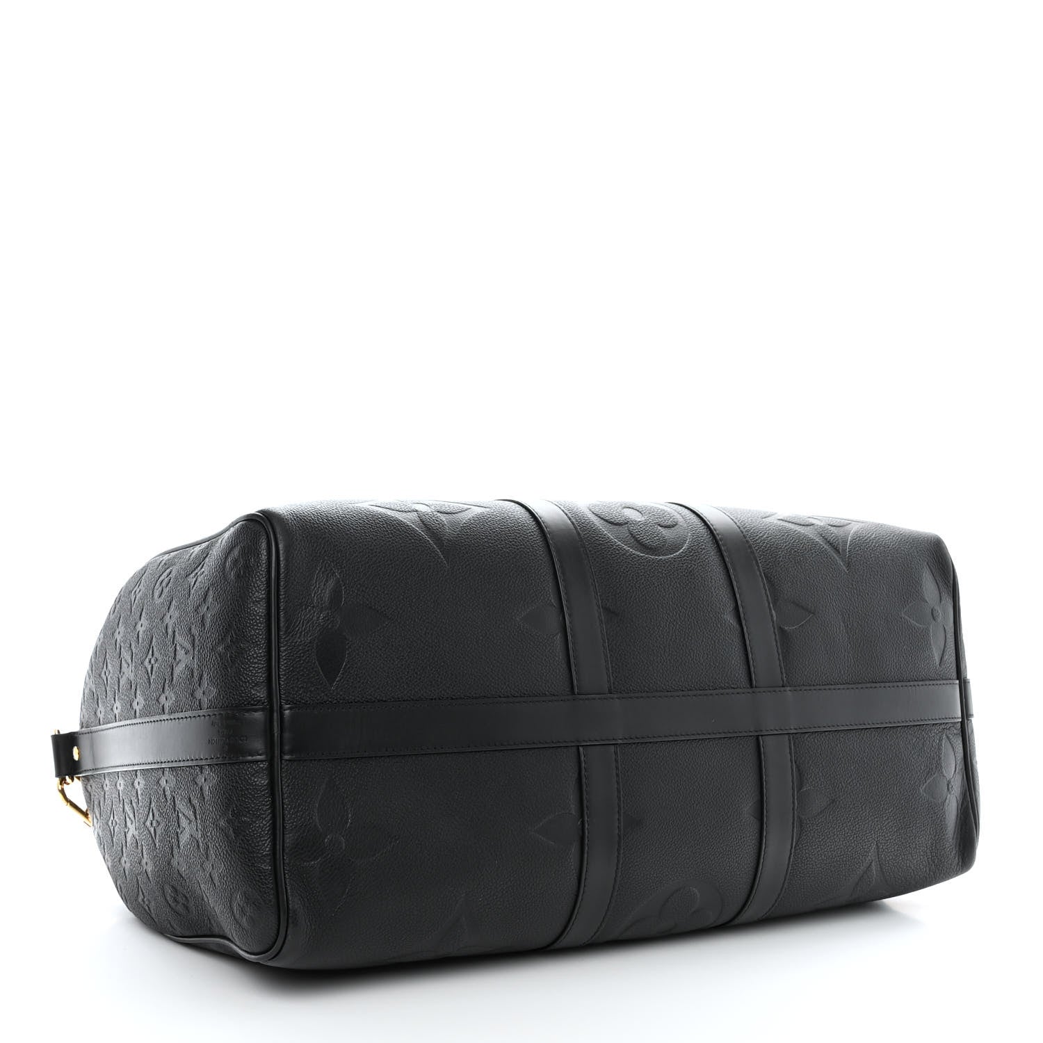 Louis Vuitton Empreinte Monogram Giant Keepall Bandouliere 45 Black 4 of 9