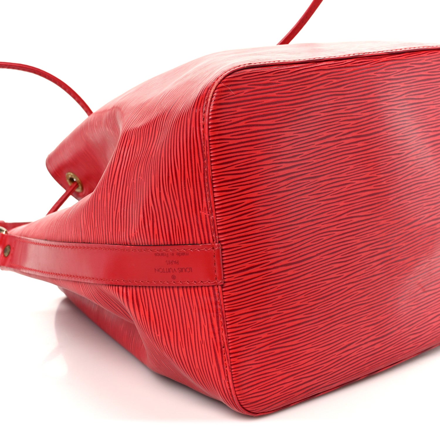 Louis Vuitton Epi Petit Noe Castillan Red 10 of 13