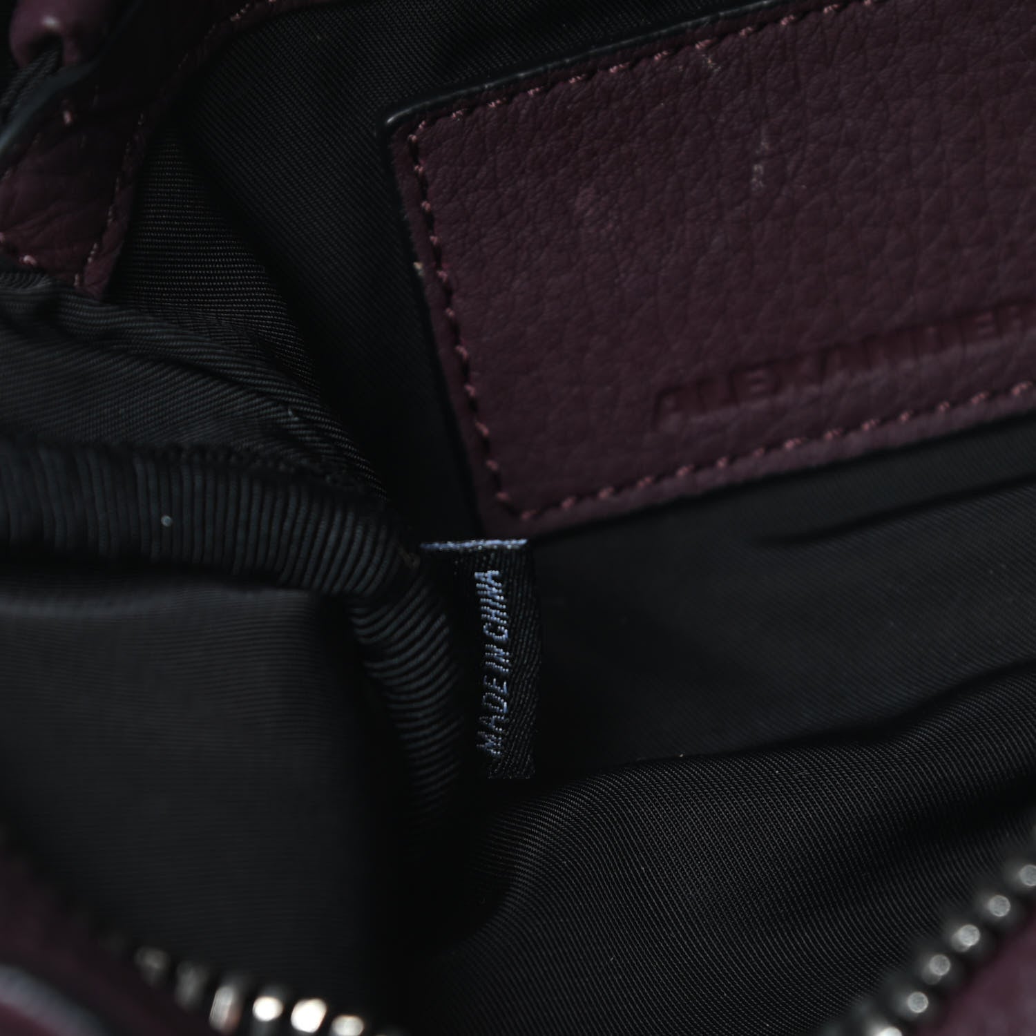 Alexander Wang Pebbled Calfskin Mini Rockie Oxblood 7 of 14