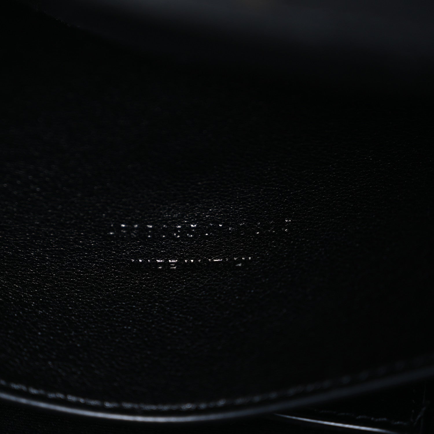 Saint Laurent Lambskin Chevron Quilted Large LouLou Black 8 of 11