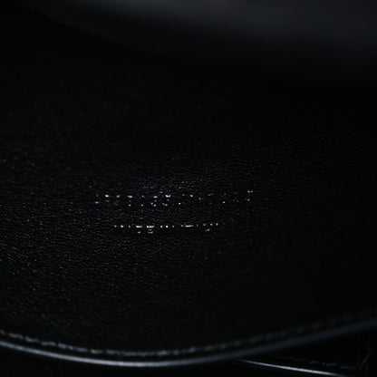 Saint Laurent Lambskin Chevron Quilted Large LouLou Black 8 of 11