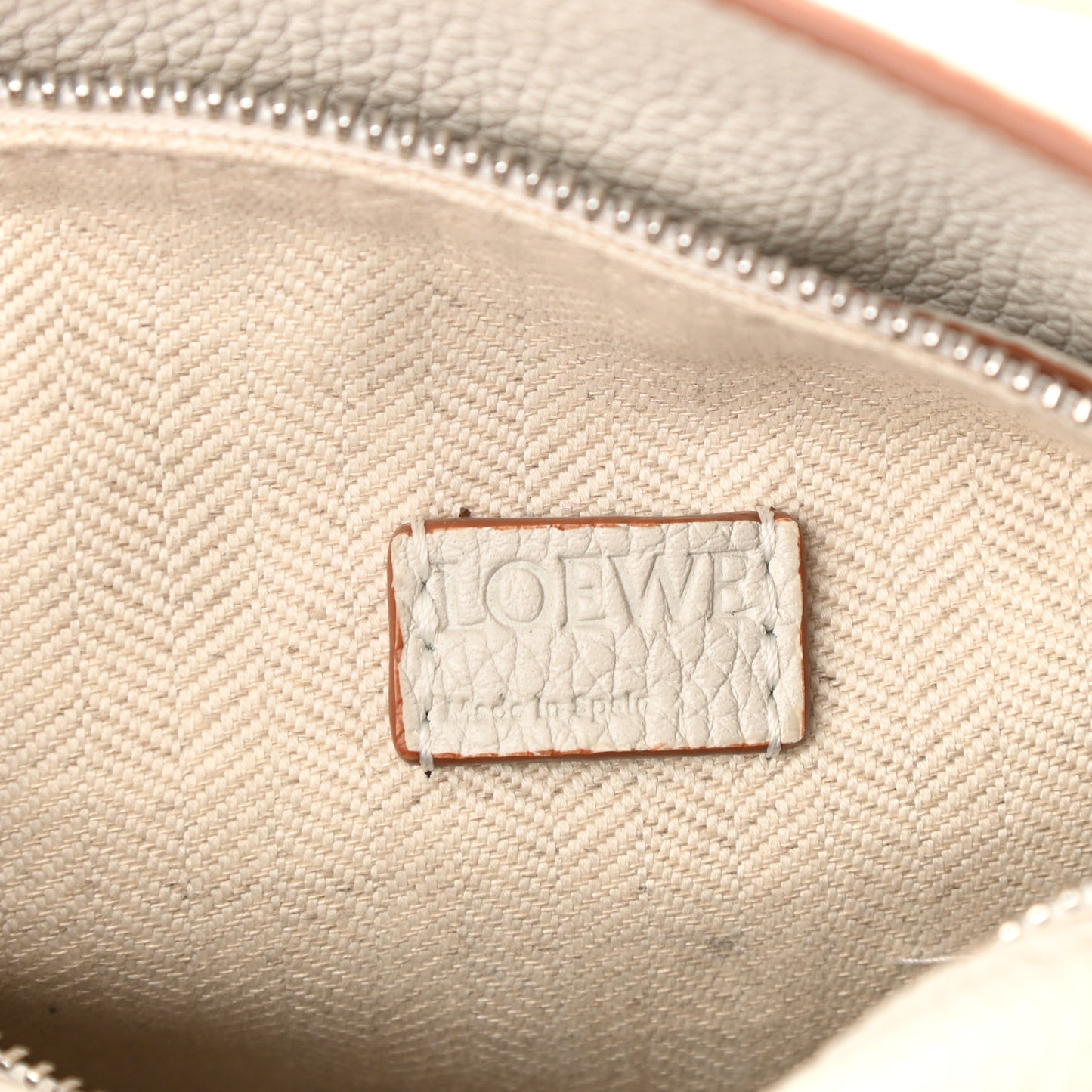 Calfskin Mini Puzzle Bag Soft White
