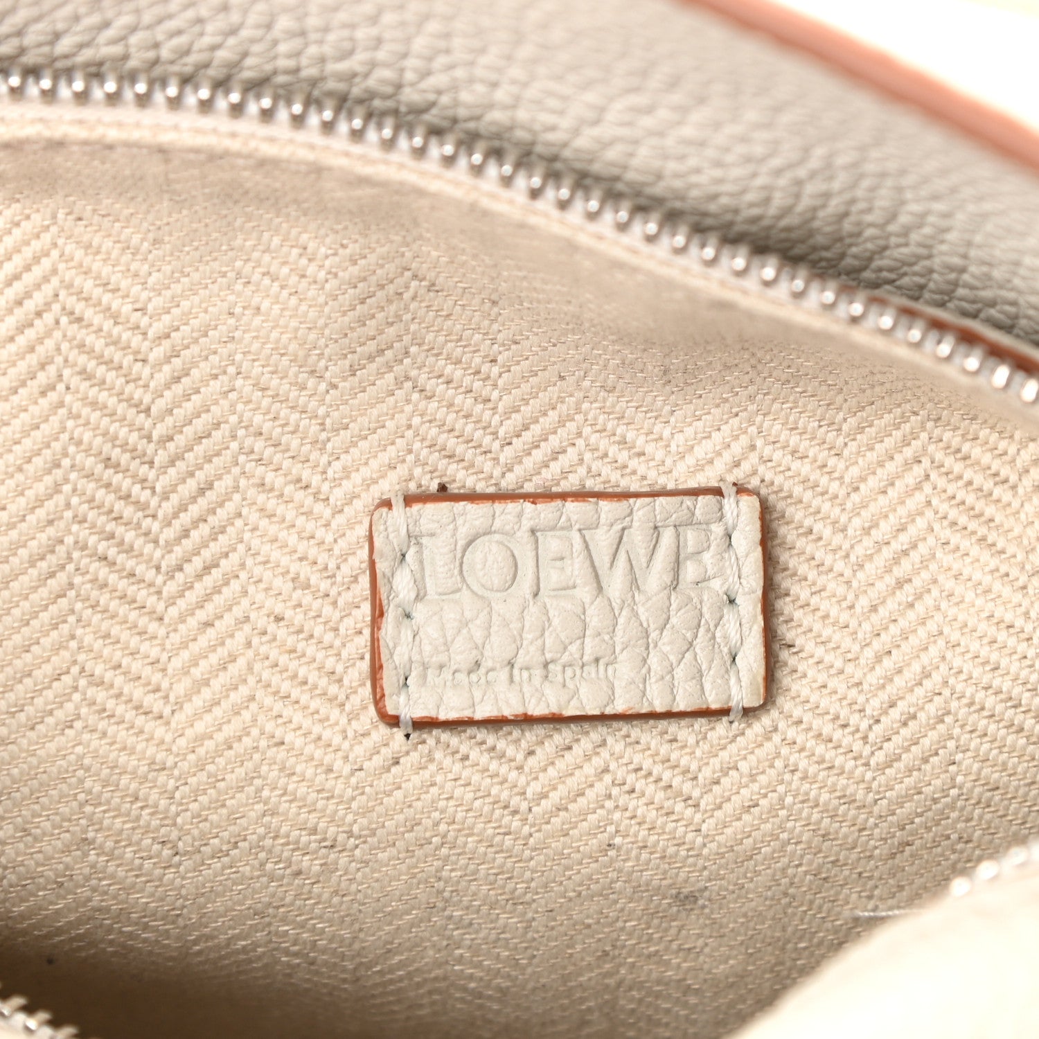 Loewe Calfskin Mini Puzzle Bag Soft White 6 of 10