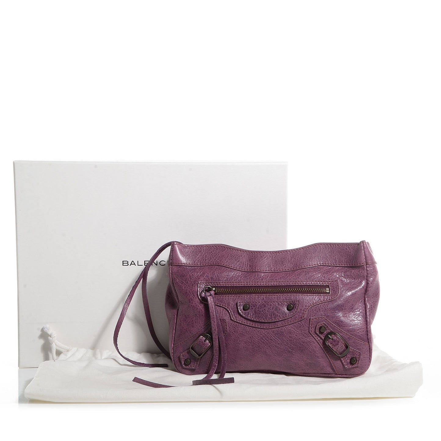 Agneau Trousse Maquillage Makeup Clutch Bag Murier