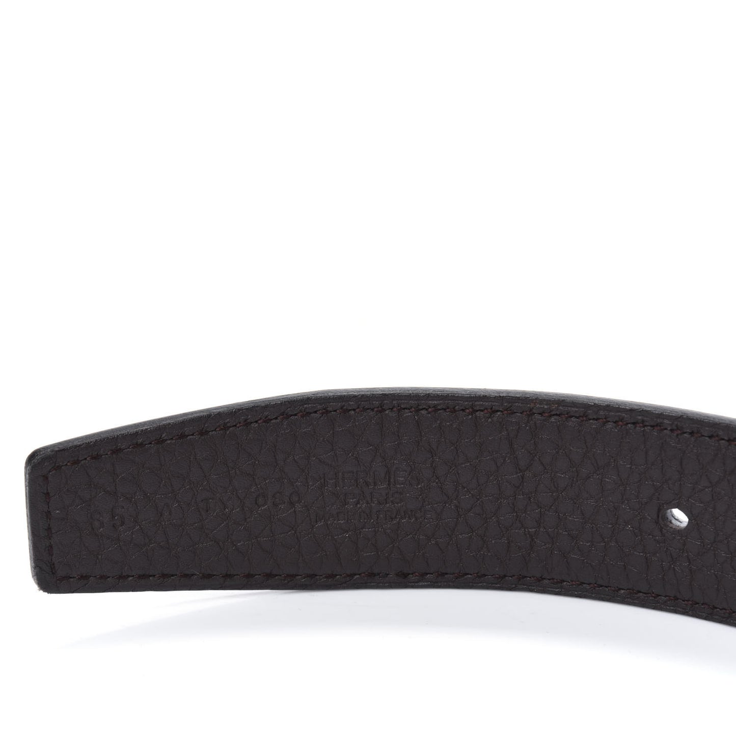 Box Togo 32mm Quizz H Belt 85 Black Chocolate