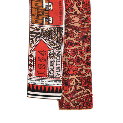 Louis Vuitton Silk Jeu De Louis BB Bandeau Beige 2 of 4