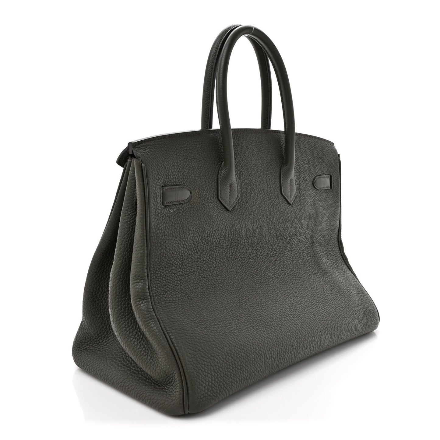 Taurillon Clemence Birkin 35 Vert De Gris