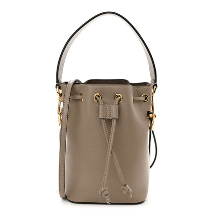 Fendi Vitello Cruise F is Fendi Mini Mon Tresor Bucket Bag Tortora 1 of 10
