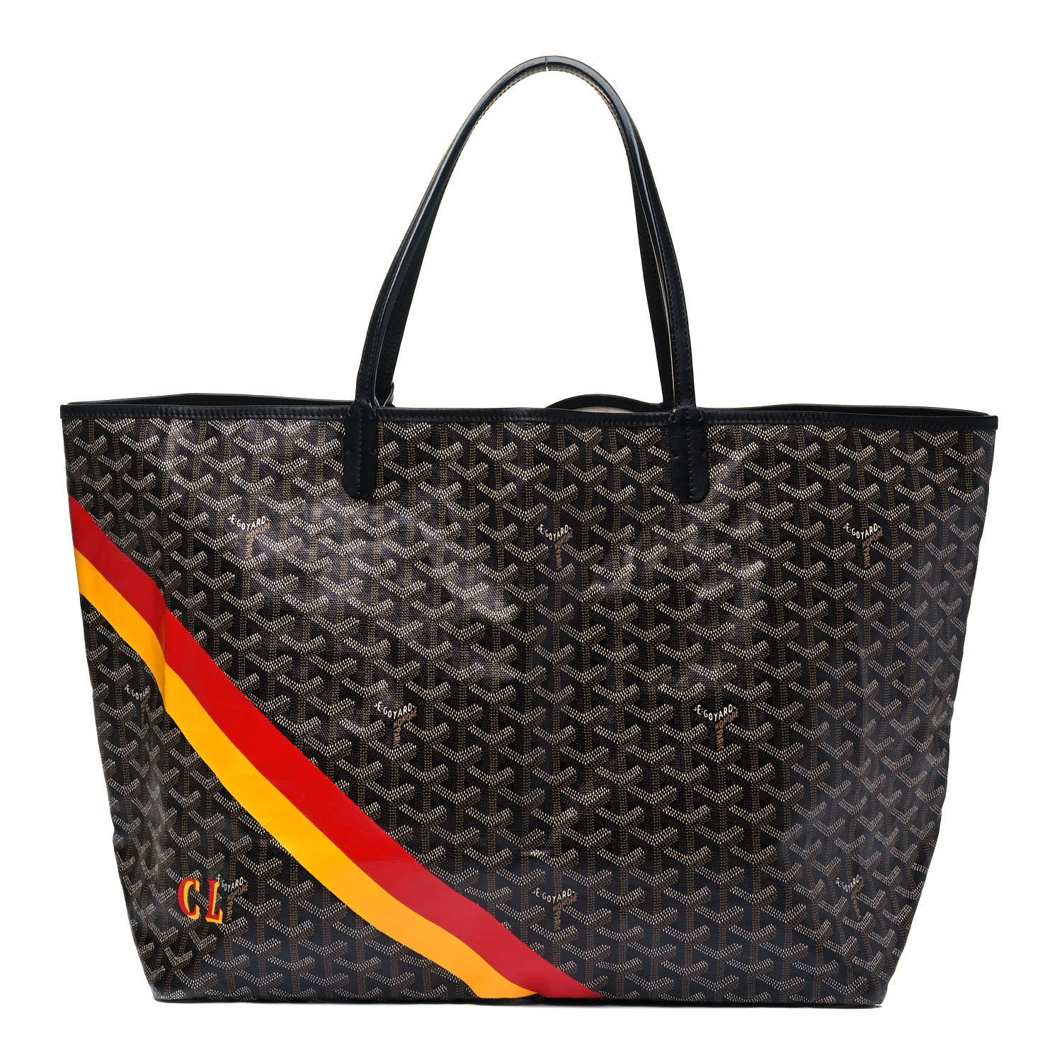 Goyard Goyardine Saint Louis GM Black 1 of 9