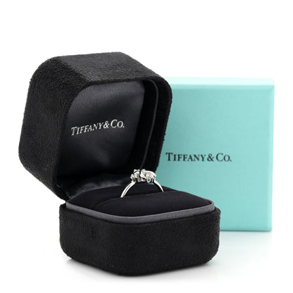 Tiffany Platinum Diamond Schlumberger Lynn Ring 54 6.75 6 of 6