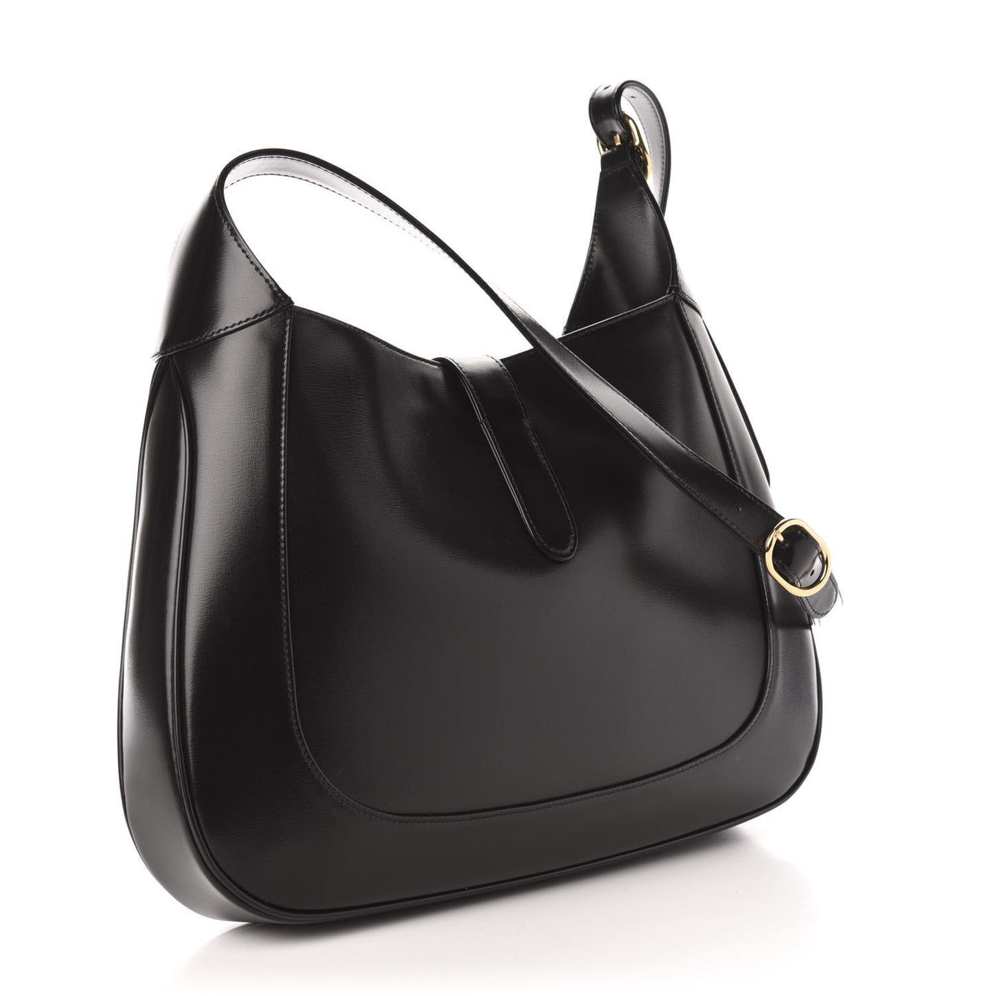 Boarded Dyana Lux Calfskin Medium Jackie 1961 Hobo Black