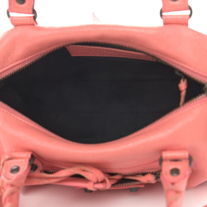 Balenciaga Agneau Classic Hardware Mini Twiggy Rose Azalee 4 of 14